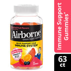 Airborne Gummy Assorted Fruit (Pack of 63)