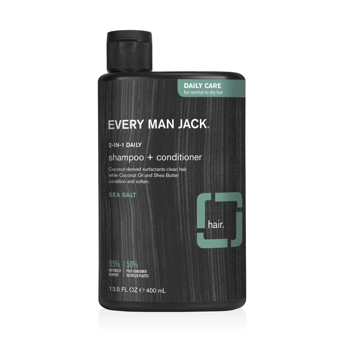 Every Man Jack Sea Salt 2-in-1 Shampoo & Conditioner, 13.5 fl oz