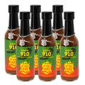 Code 910 Hot Sauce | Pack of 6 | 5.5 oz | Medium Heat  Level | If You Dare Foods