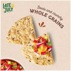 Late July Gluten Free Multigrain Sea Salt Tortilla Chips, 7.5 oz (Case of 12)