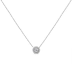 1/2 cttw diamond halo circle pendant necklace in.925 sterling silver bijoux-nyc direct