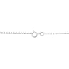 Diamond pavé angel wing double heart sterling silver necklace 1/20 cttw bijoux-nyc direct