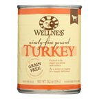 Wellness Pet Products Canned Dog Food - 95% Turkey (Pack of 12) - 13.2 Oz