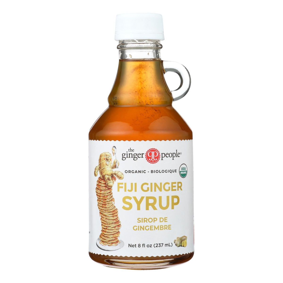 The Ginger People Organic Ginger Syrup, 8 fl oz (Case of 12)