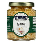 Delallo Fine Chopped Garlic in Pure Olive Oil (Pack of 12) - 6 Oz