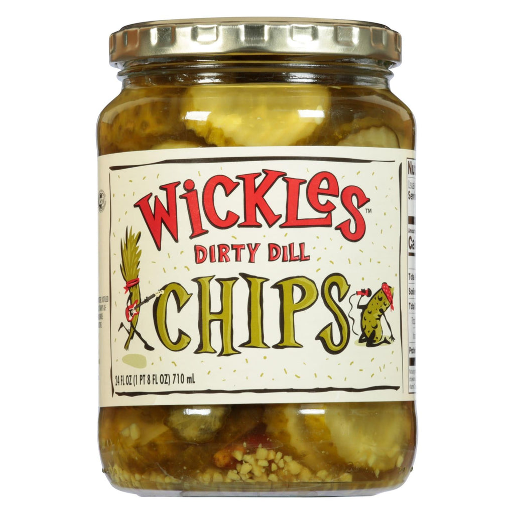 Wickles Dill Chips, 24 oz (Case of 6)