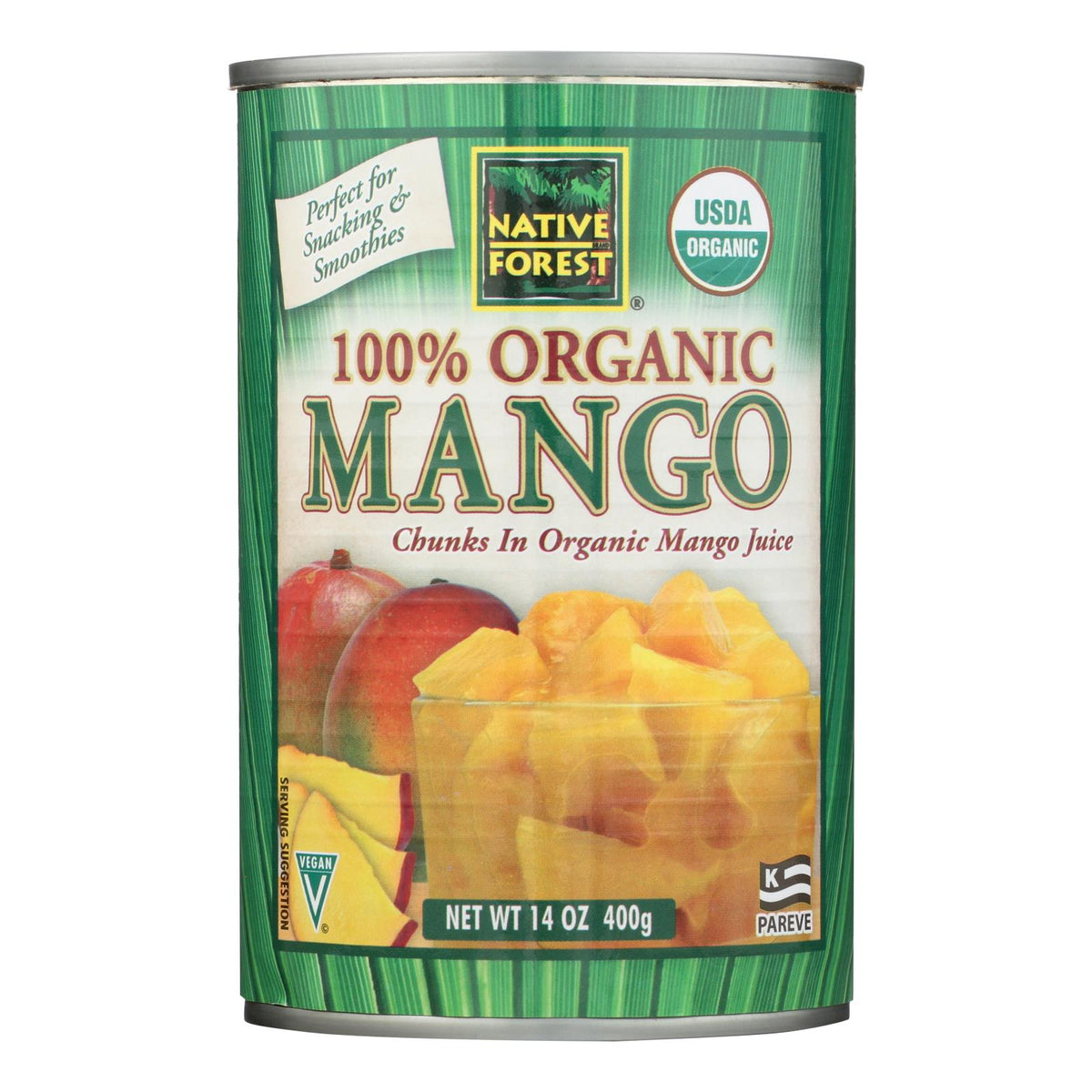 Native Forest Juice (Pack of 6) - Mango Chunks - 14 Oz.