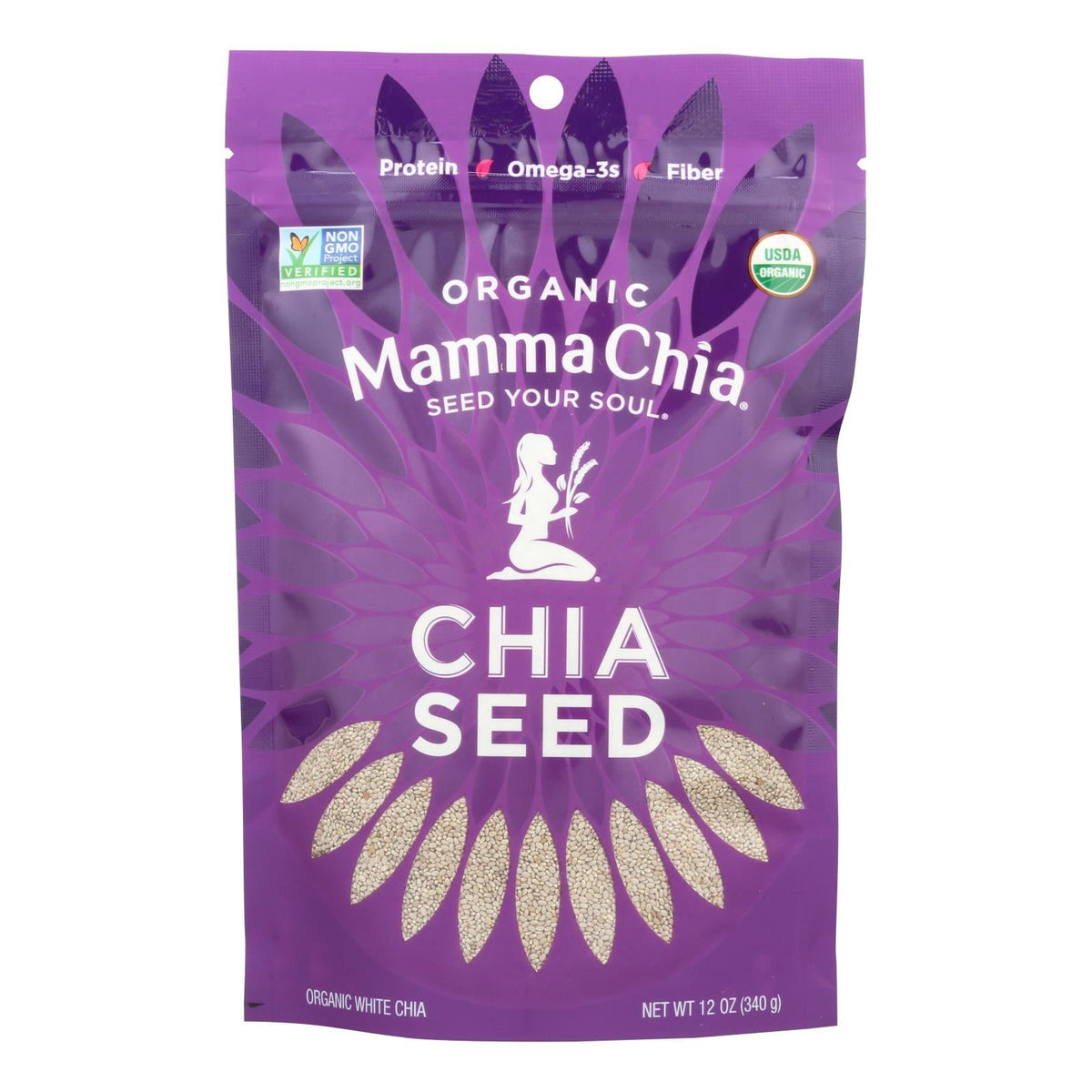 Mamma Chia Chia Seed, 12 oz (Case of 4)