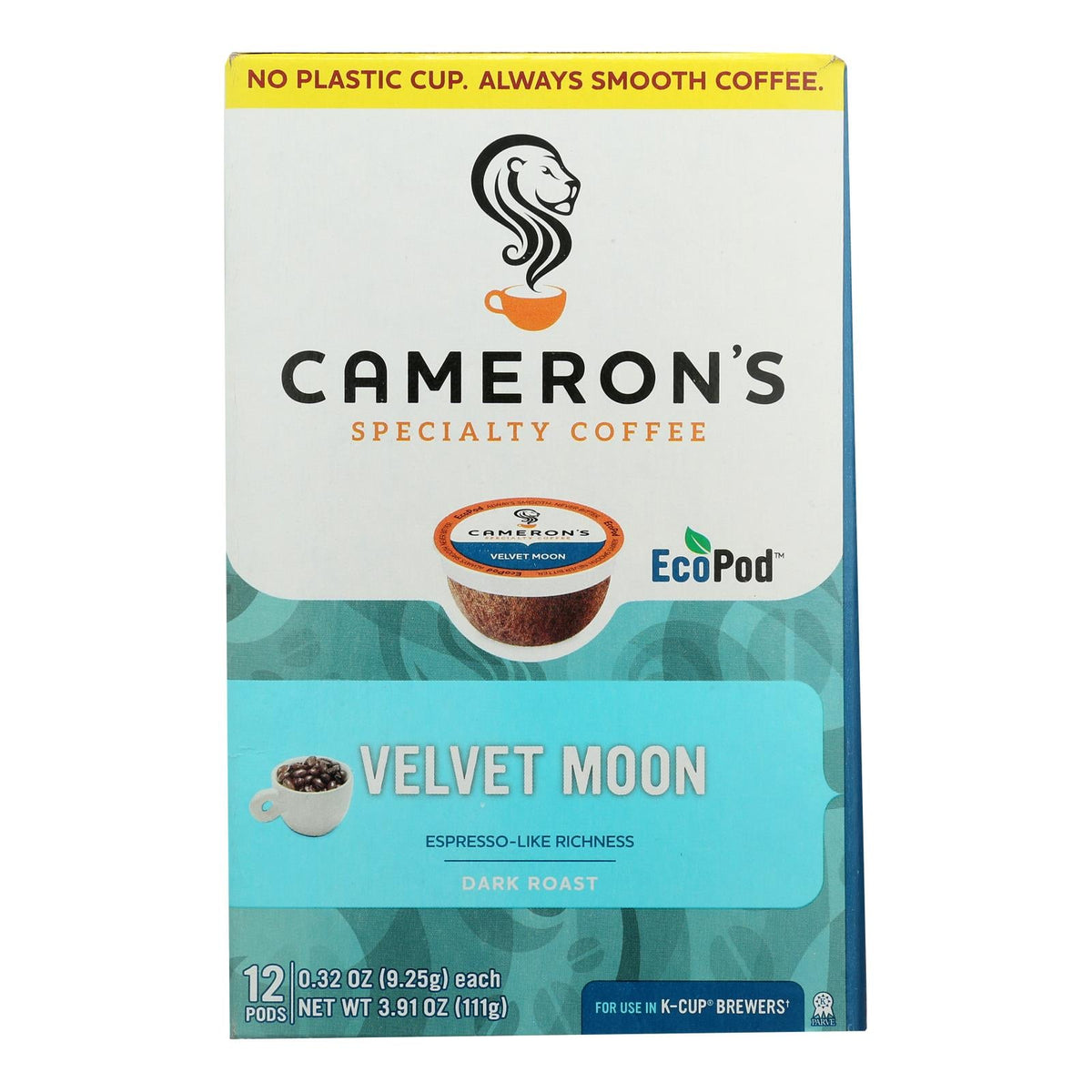 Cameron's Coffee - Coffee Velvet Moon (Pack of 6) 12 Ct
