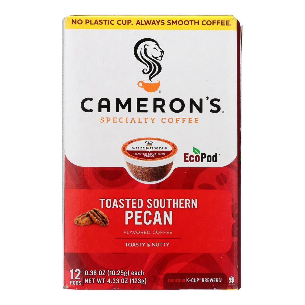 Cameron's Toasted Southern Pecan Coffee, 12 ct (Case of 6)