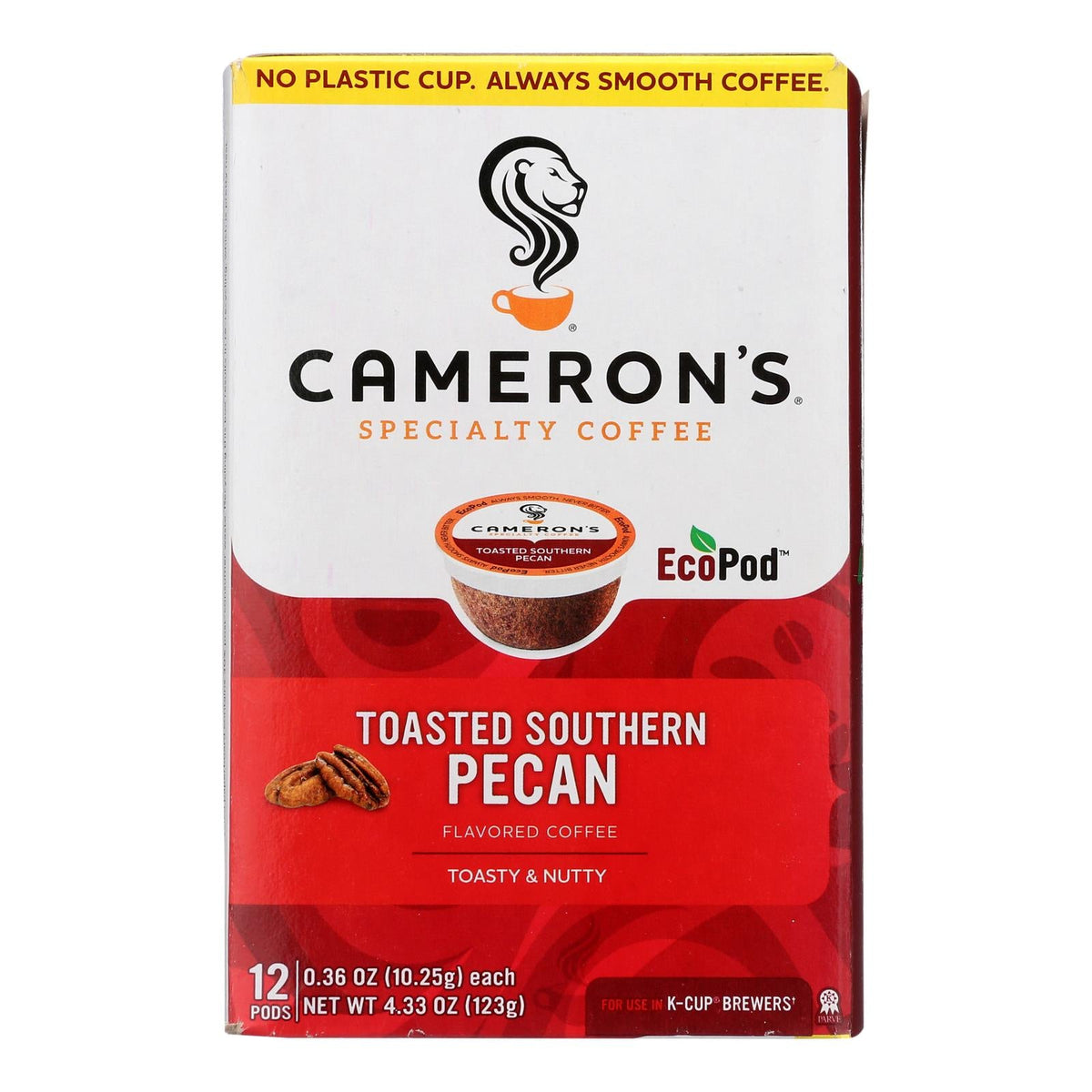 Cameron's Toasted Southern Pecan Coffee, 12 ct (Case of 6)