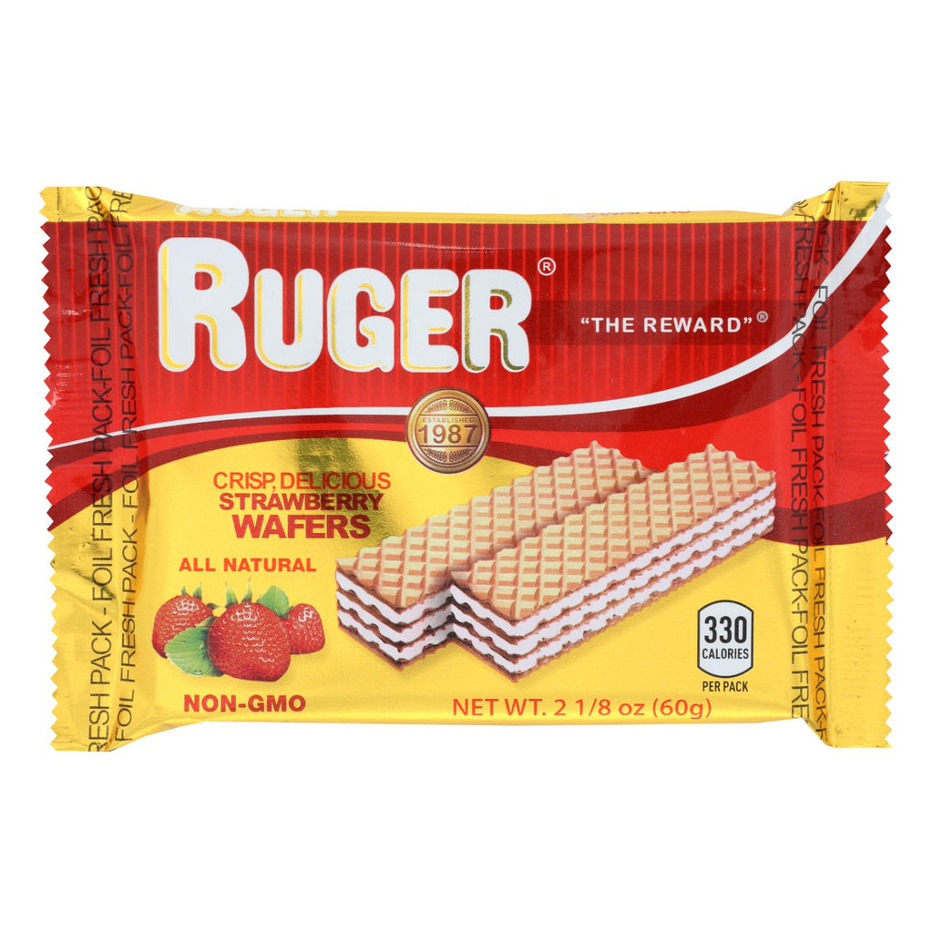 Ruger Strawberry Wafers, 2.125 oz (Case of 12)