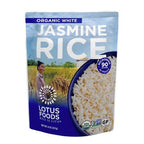 Lotus Foods White Jasmine Rice, 8 oz (Case of 6)