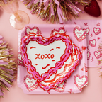 XOXO Heart Cake Plate