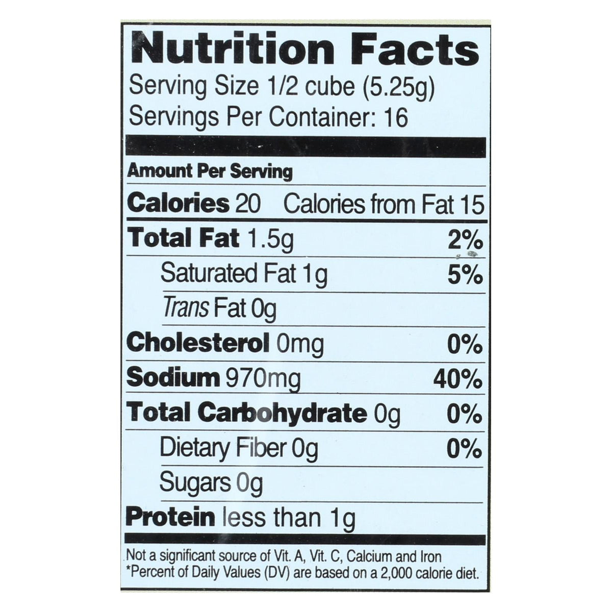 Edward & Sons Garden Veggie Natural Bouillon Cubes, 2.9 oz (Case of 12)