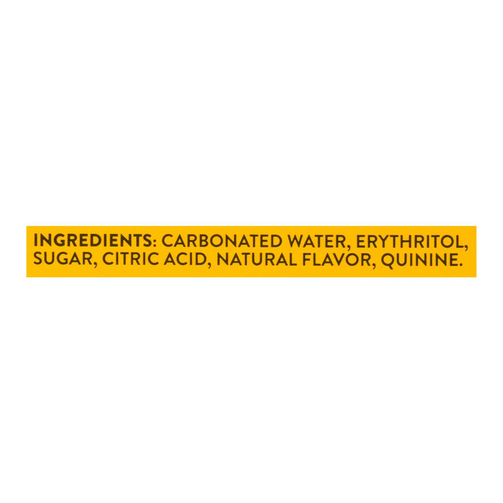 Q Mixers Light Tonic Water, 4 x 7.5 fl oz (Case of 6)