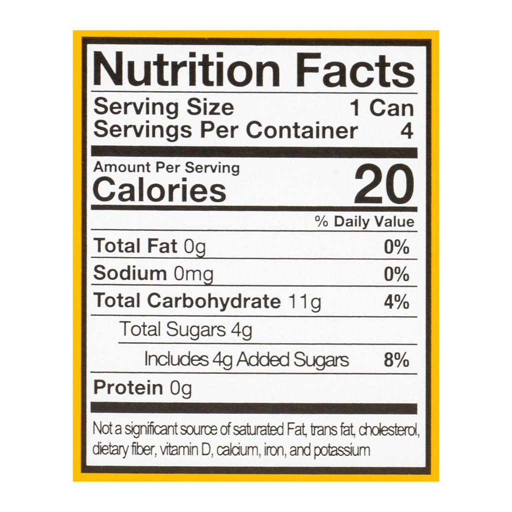Q Mixers Light Tonic Water, 4 x 7.5 fl oz (Case of 6)