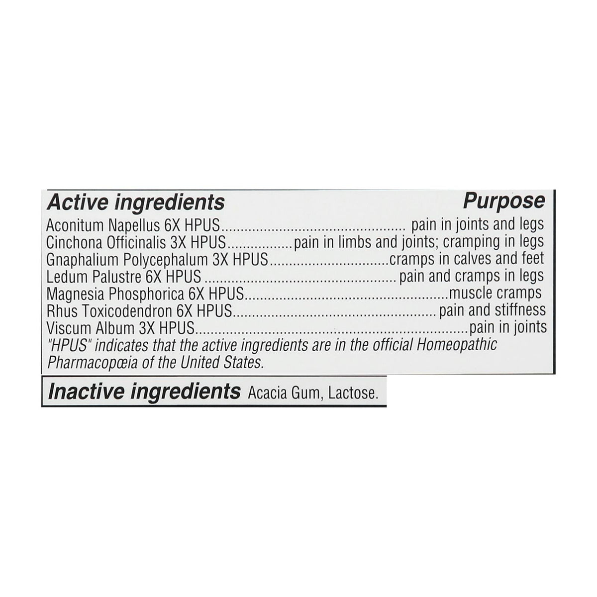 Hyland's Leg Cramps Tablets, 100 ct