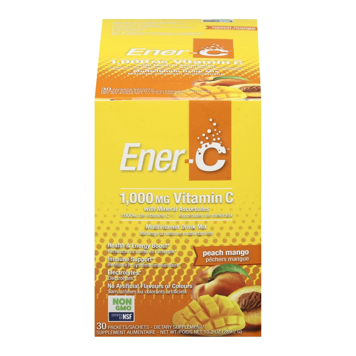 Ener-C Peach Mango 1000mg - 30 Pkt