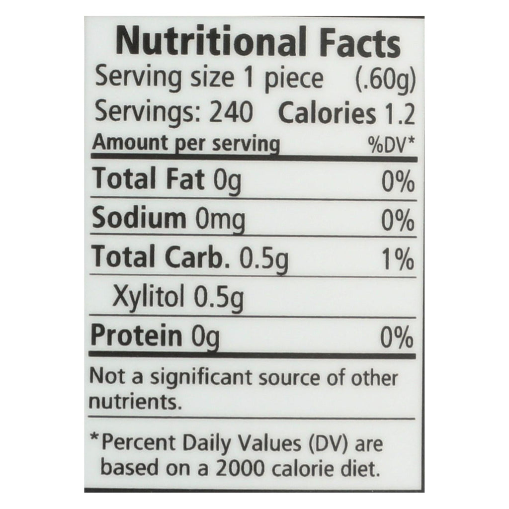 Spry Peppermint Xylitol Gems, 240 ct