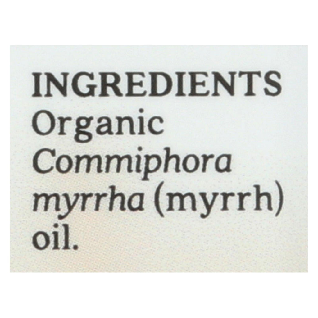 Aura Cacia Myrrh Essential Oil, 0.25 fl oz