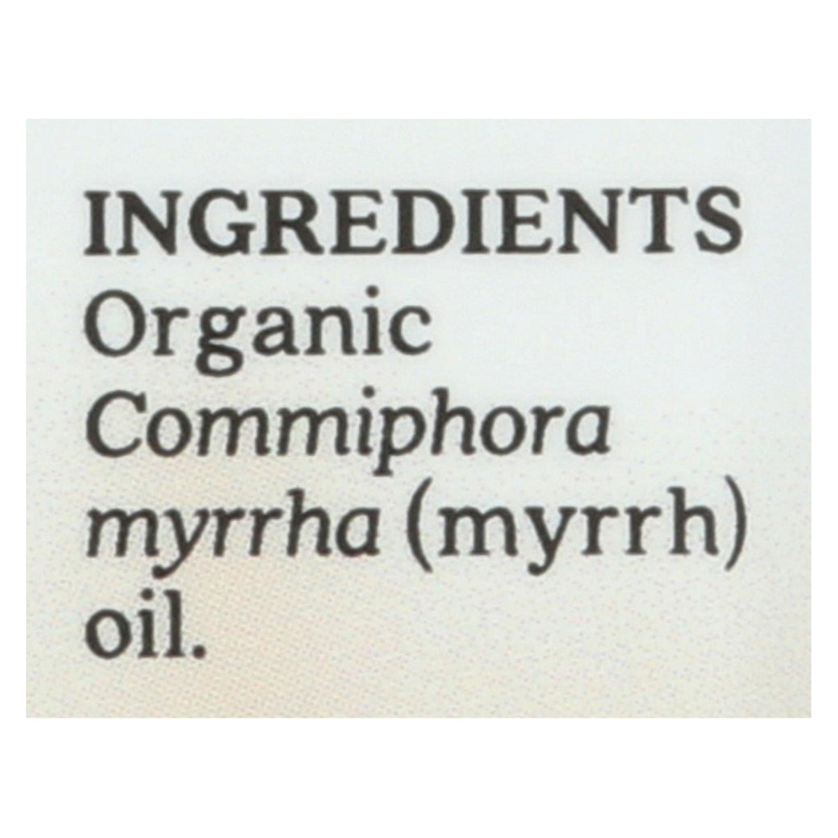 Aura Cacia Myrrh Essential Oil, 0.25 fl oz