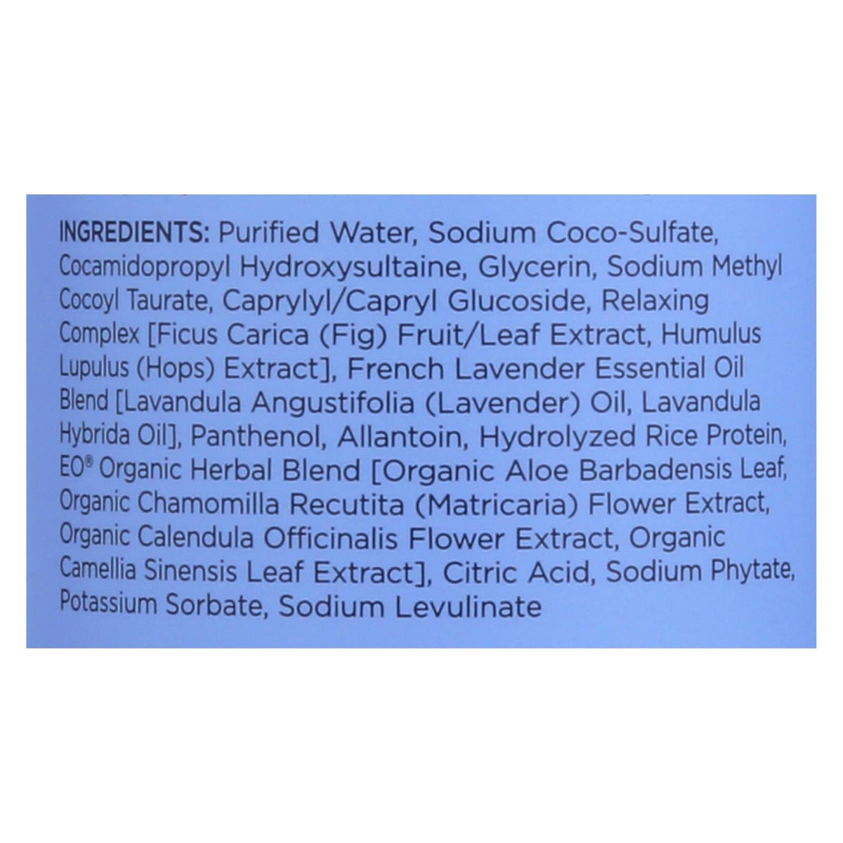 EO Serenity Bubble Bath, French Lavender with Aloe, 12 fl oz