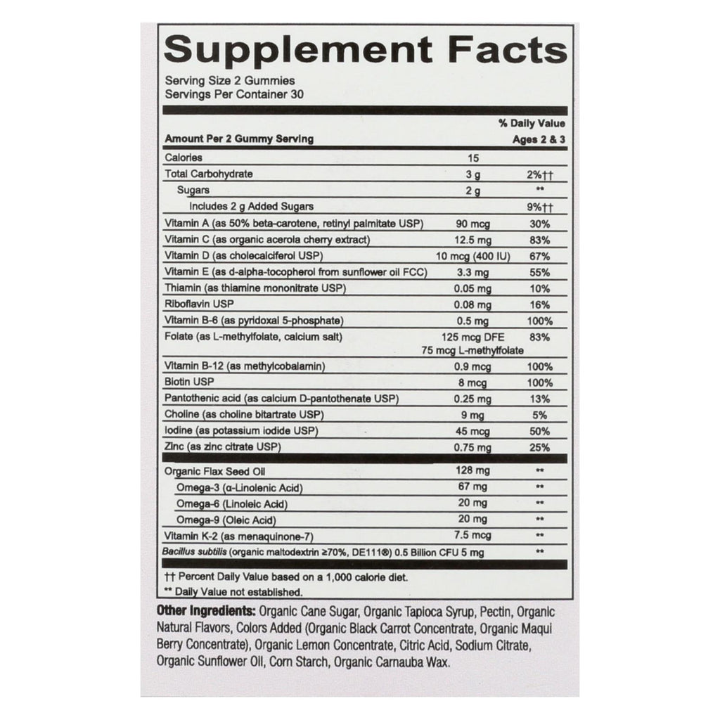 SmartyPants Toddler Complete Gummy Vitamins, 60 ct