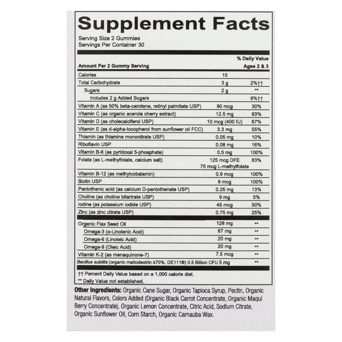 SmartyPants Toddler Complete Gummy Vitamins, 60 ct