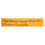 Lotus Foods Organic White Jasmine Rice, 30 oz (Case of 6)