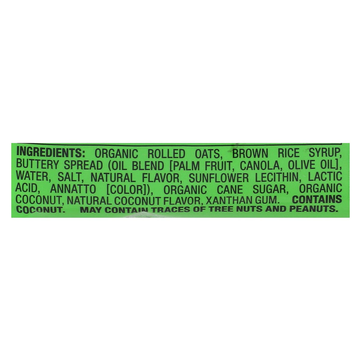 Bobo's Coconut Oat Bars, 3 oz (Case of 12)
