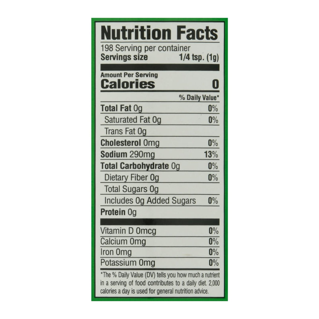 Tony Chachere's Creole Seasoning, 7 oz (Case of 6)