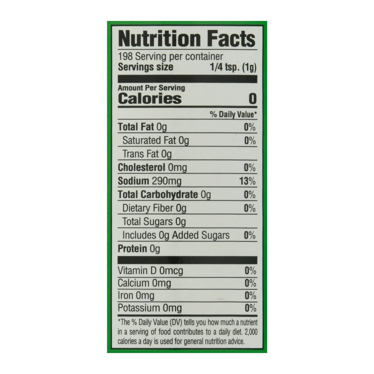 Tony Chachere's Creole Seasoning, 7 oz (Case of 6)