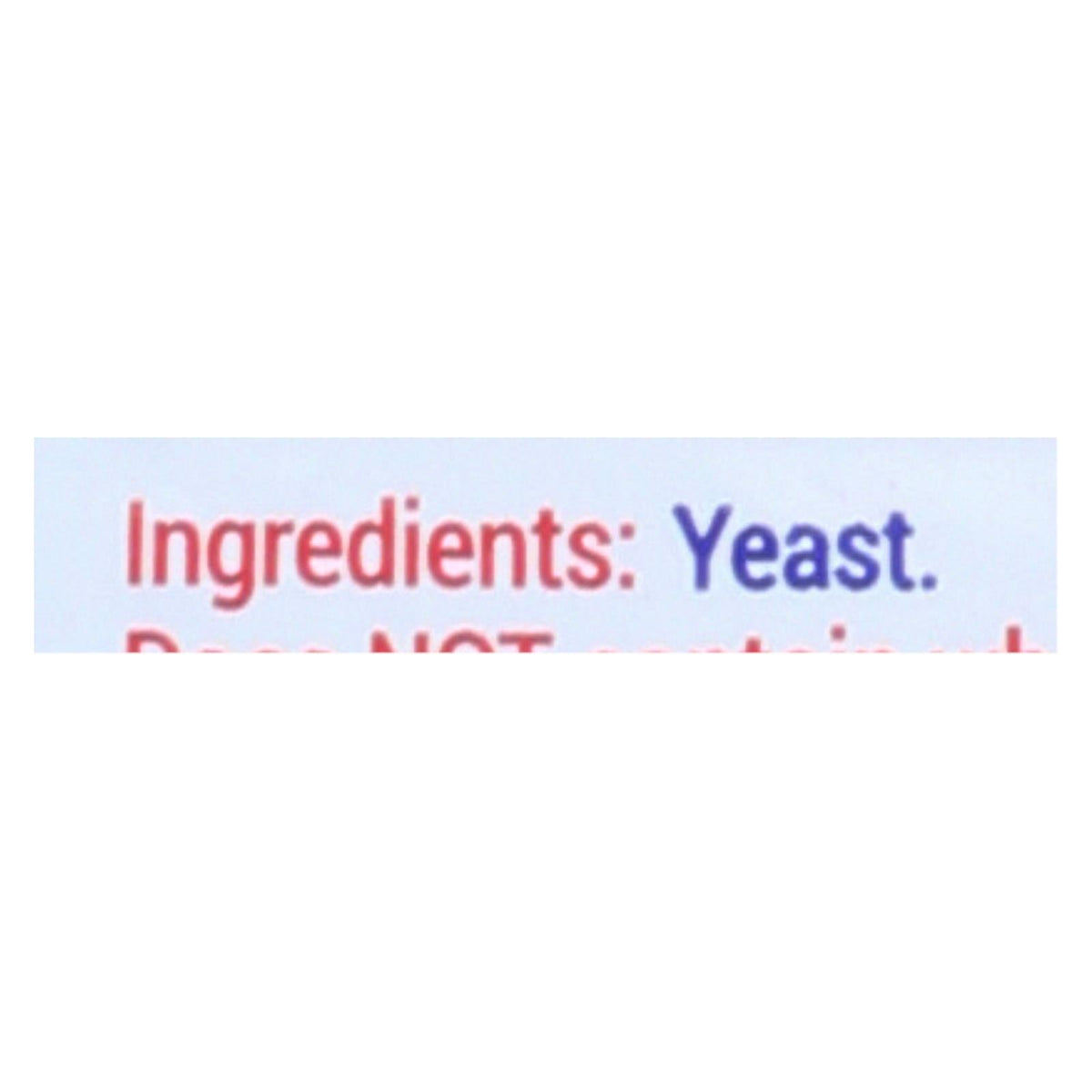 Red Star Nutritional Yeast Active Dry, 0.75 oz (Case of 18)