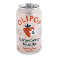 Olipop Sparkling Tonic, Strawberry Vanilla, 12 Fl Oz - 12-Pack