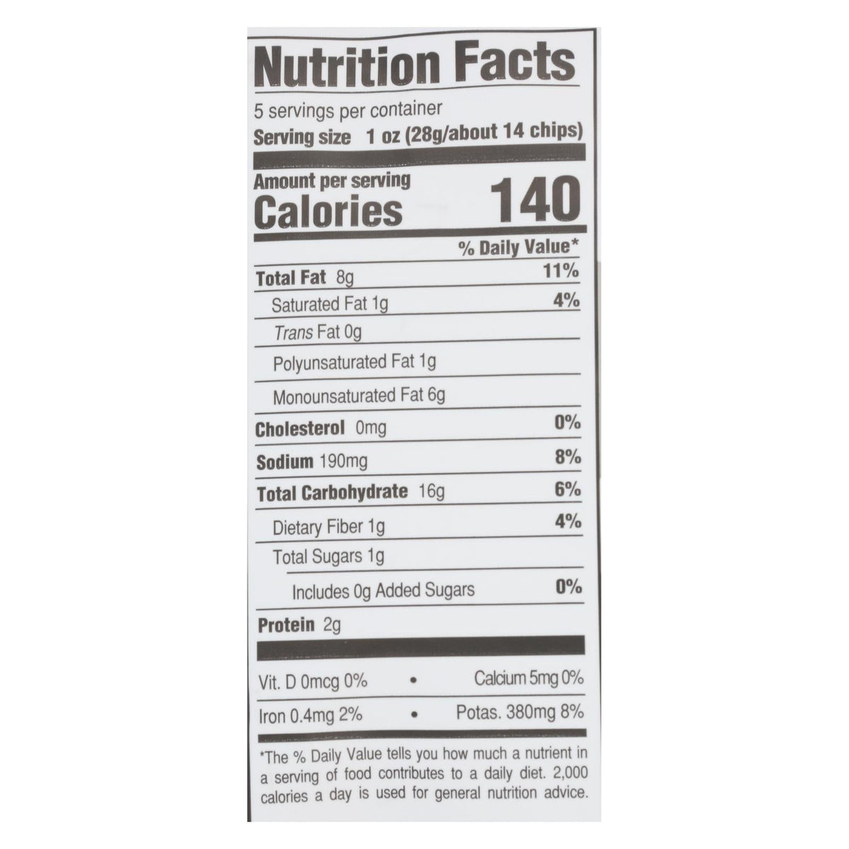 Boulder Canyon Kettle Chips Malt Vinegar and Sea Salt (Pack of 12 - 5 Oz.)