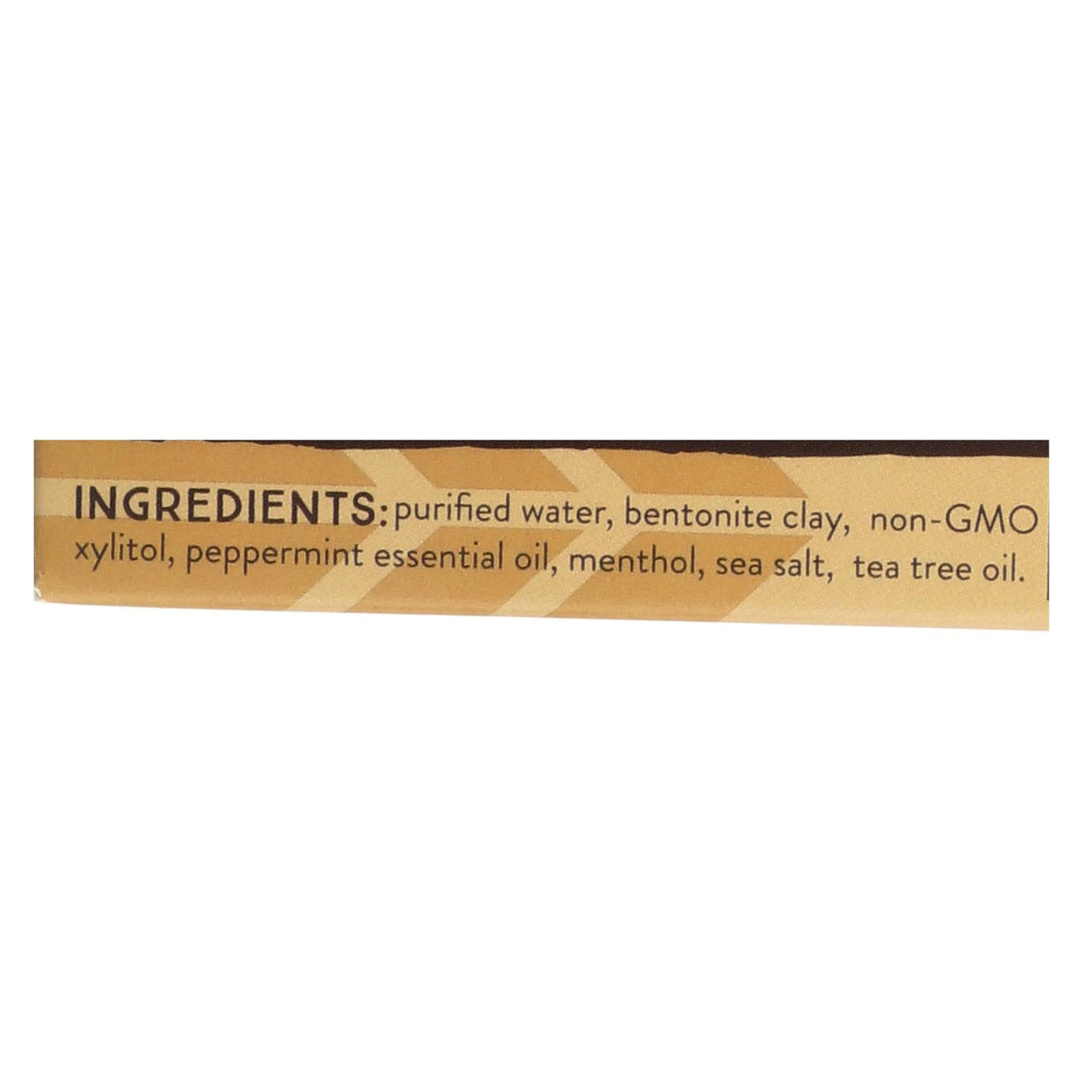 Redmond Earthpaste Natural Toothpaste, Peppermint (Case of 4)