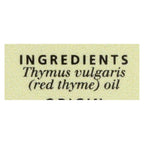 Aura Cacia Red Thyme Essential Oil, 0.5 oz