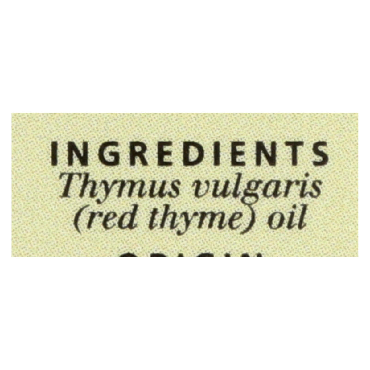 Aura Cacia Red Thyme Essential Oil, 0.5 oz