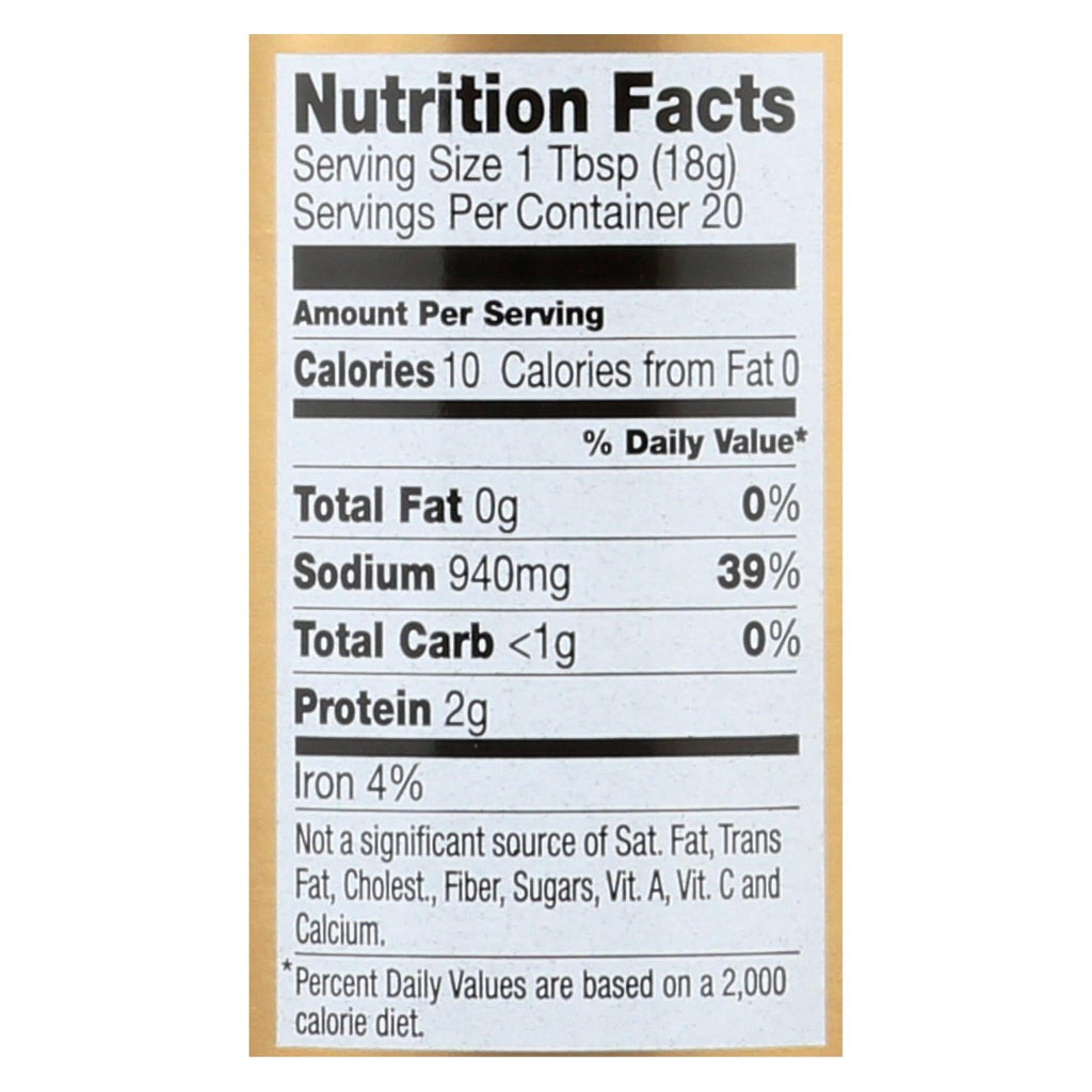 San-J Organic Tamari Soy Sauce, 10 fl oz (Case of 6)
