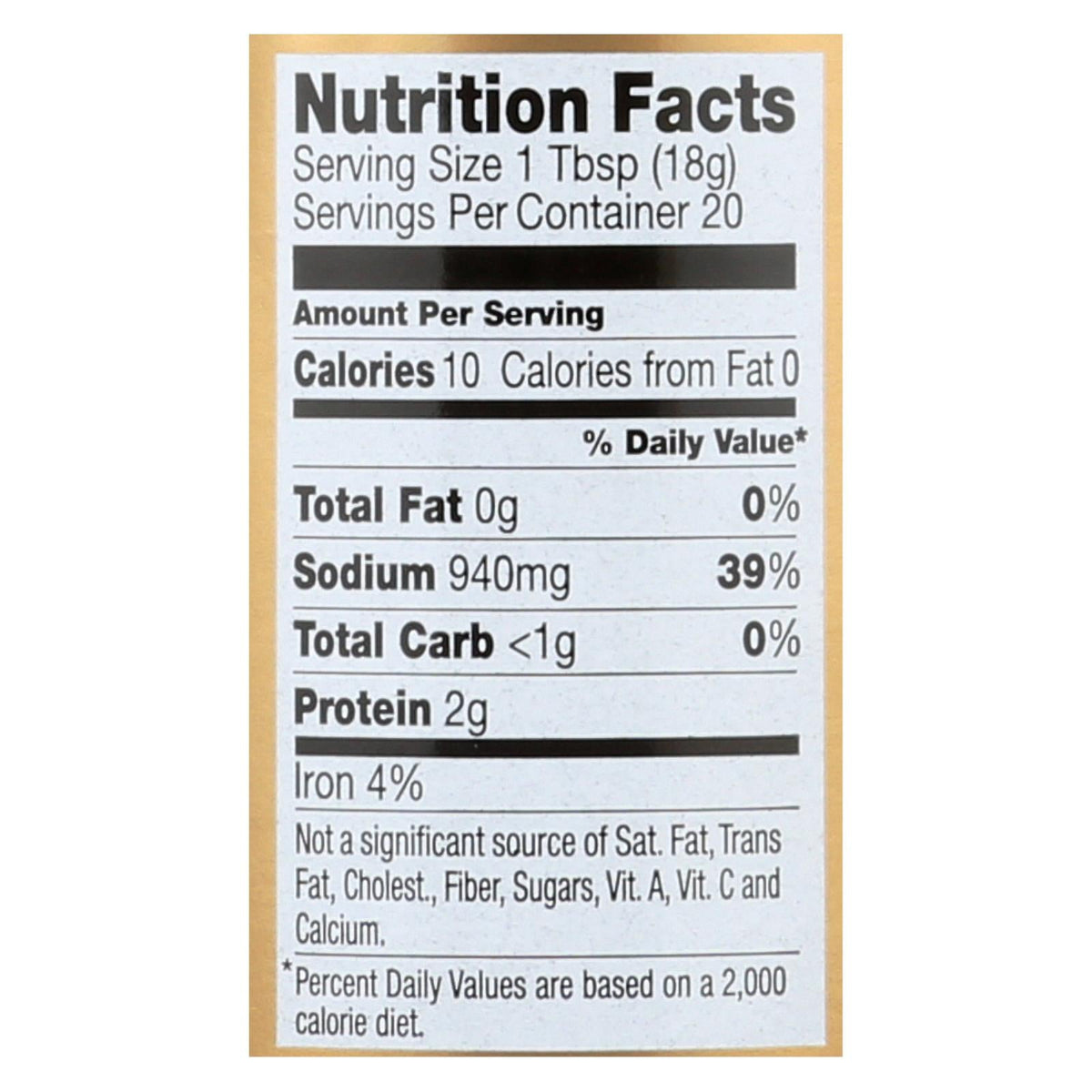 San-J Organic Tamari Soy Sauce, 10 fl oz (Case of 6)