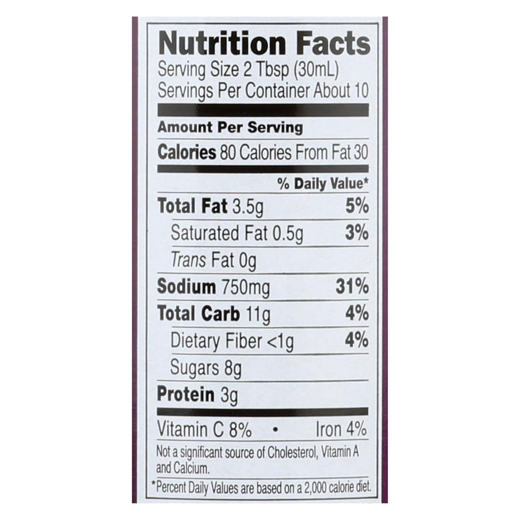 San-J Thai Peanut Cooking Sauce, 10 fl oz (Case of 6)
