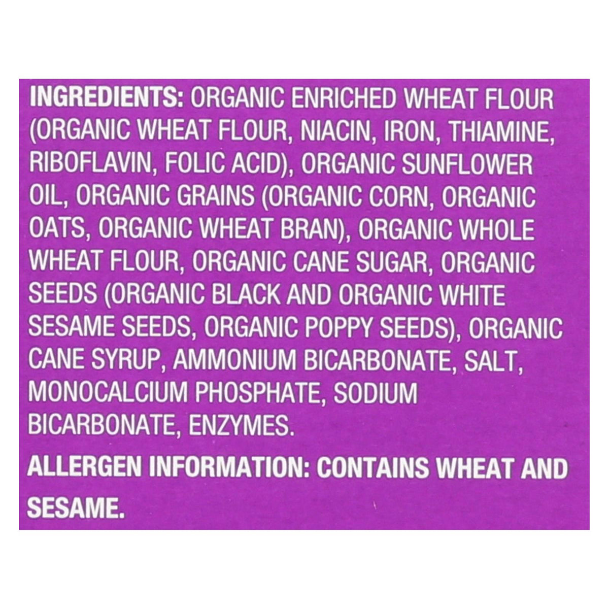 Milton's Multigrain Baked Crackers, 6 oz (Case of 8)