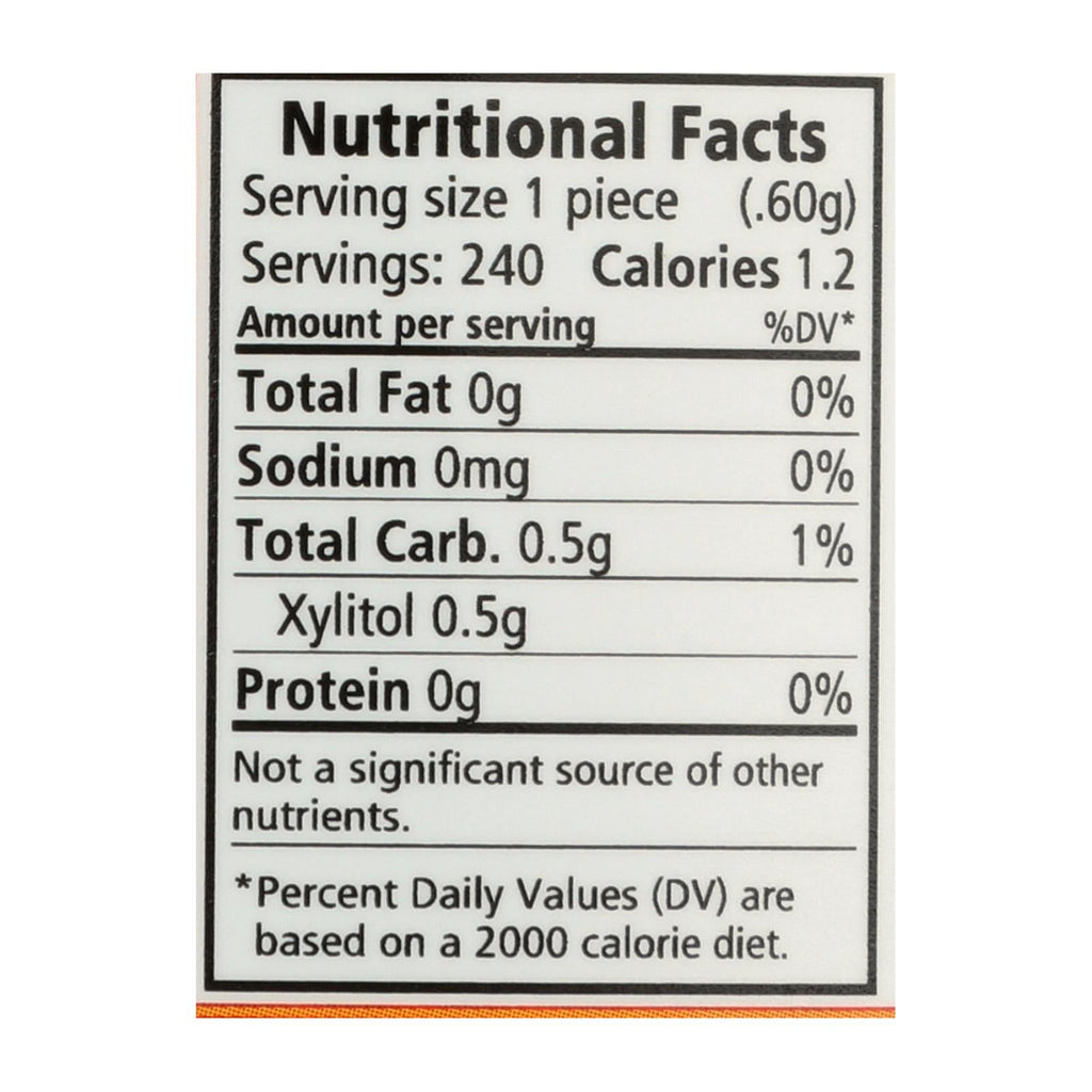 Spry Xylitol Gems Cinnamon, 240 ct