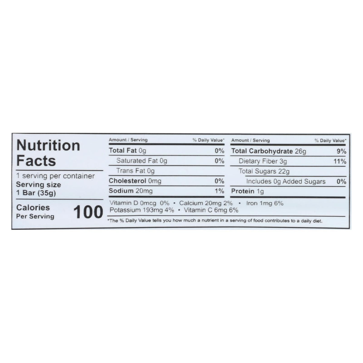 That's It Apple & Cherry Fruit Bar, 1.2 oz (Case of 12)