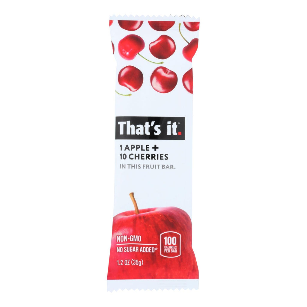 That's It Apple & Cherry Fruit Bar, 1.2 oz (Case of 12)