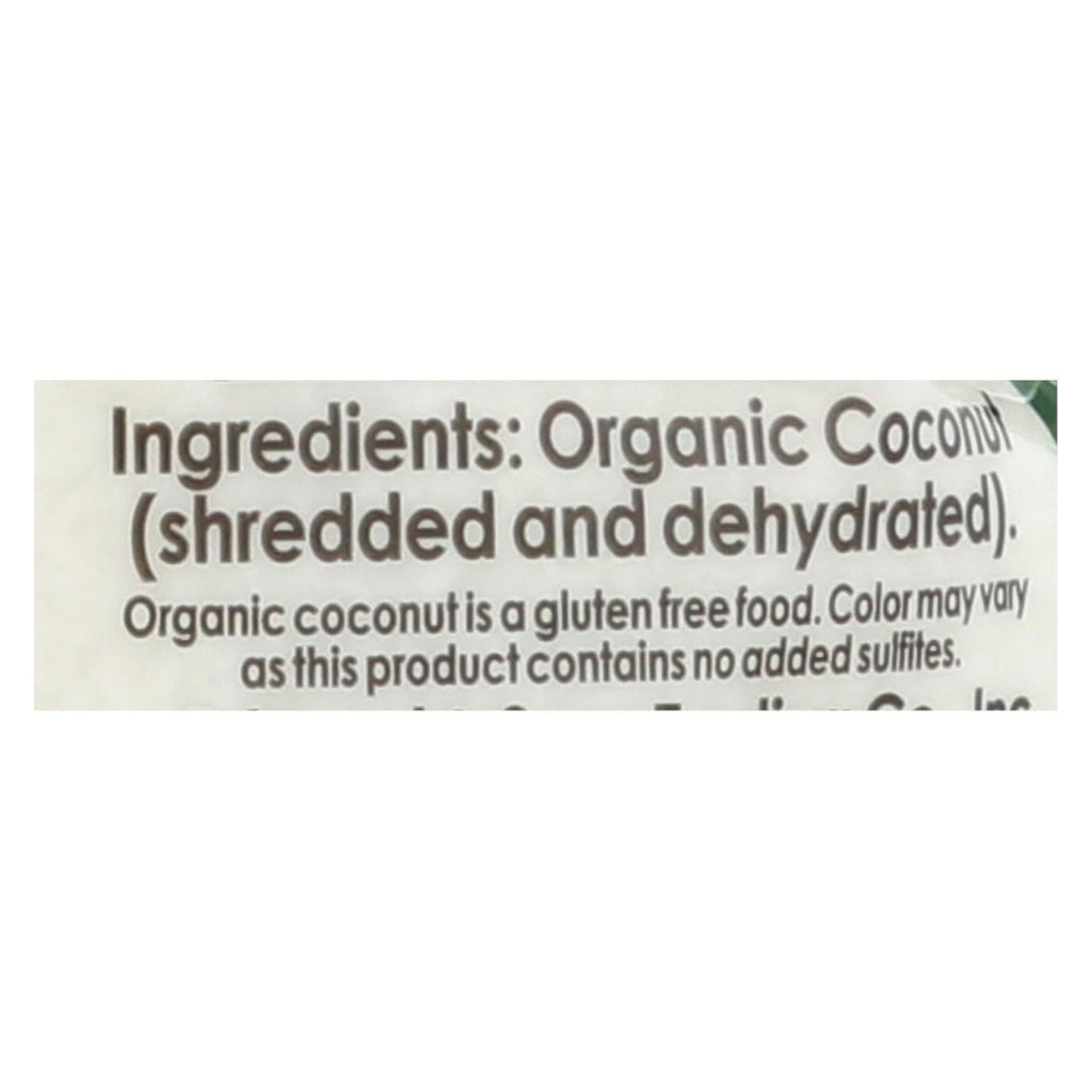 Let's Do Organics Organic Lite Shredded Coconut (Pack of 12 - 8.8 Oz.)