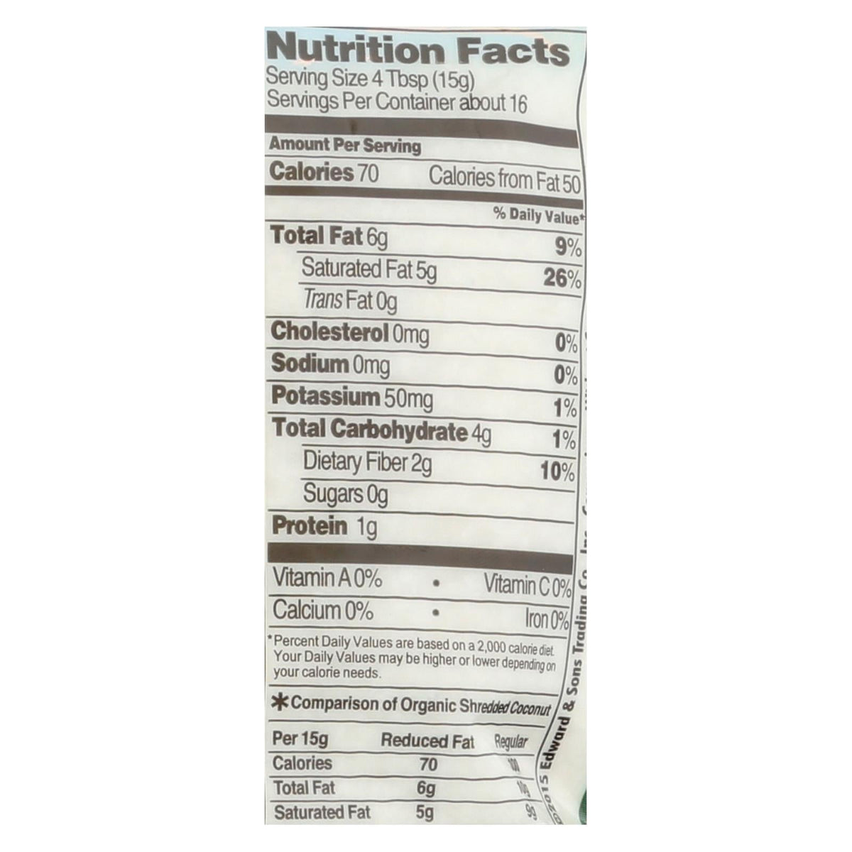 Let's Do Organics Organic Lite Shredded Coconut (Pack of 12 - 8.8 Oz.)