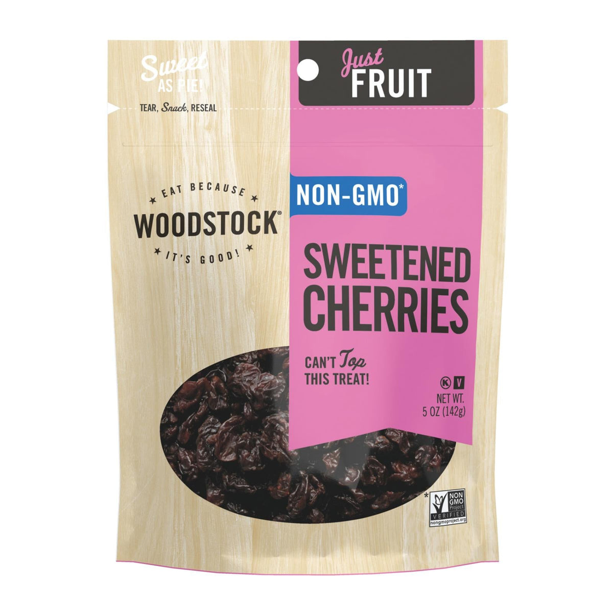 Woodstock Sweetened Cherries, 5 oz (Case of 8)