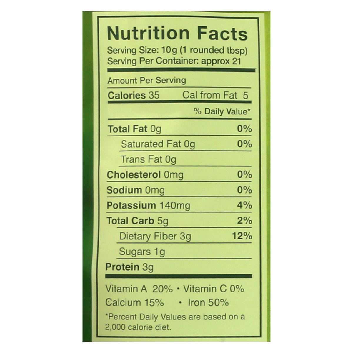 Kuli Kuli Pure Moringa Vegetable Powder, 7.4 oz